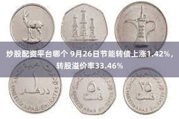 炒股配资平台哪个 9月26日节能转债上涨1.42%，转股溢价率33.46%