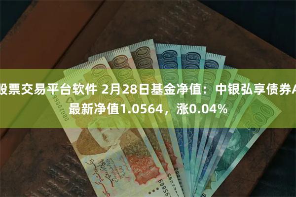 股票交易平台软件 2月28日基金净值：中银弘享债券A最新净值1.0564，涨0.04%